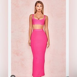 Pink two piece set from HCB